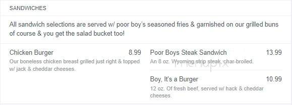 Poor Boys Steakhouse - Casper, WY