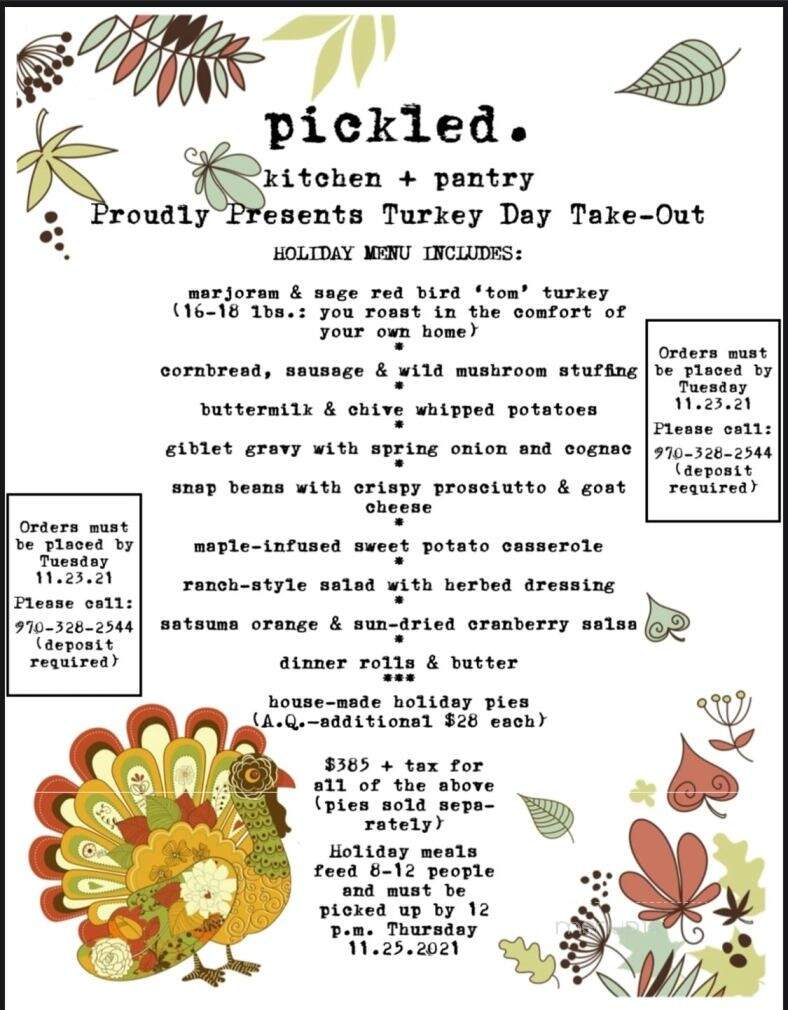 Pickled. Kitchen & Pantry - Eagle, CO