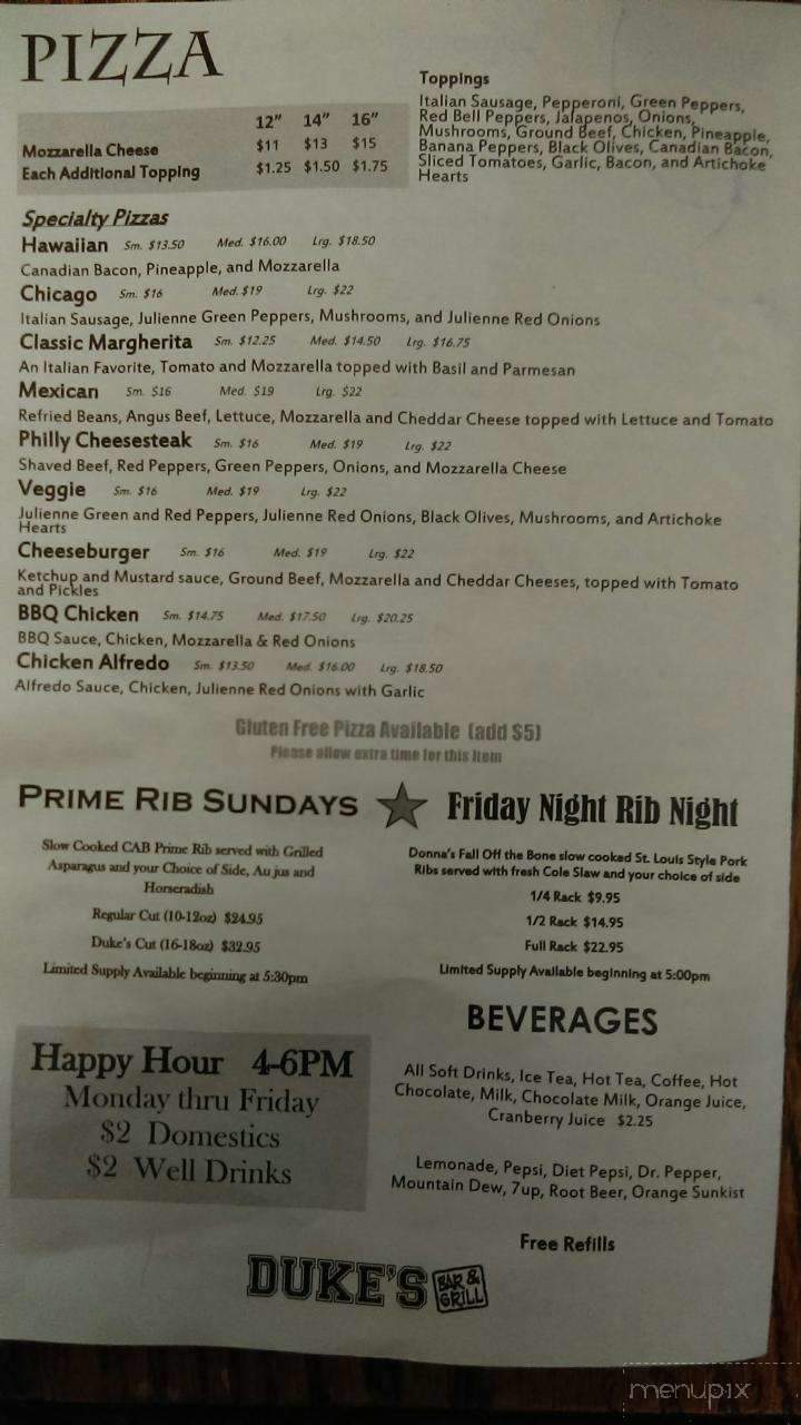 Duke's Bar and Grill - Saratoga, WY